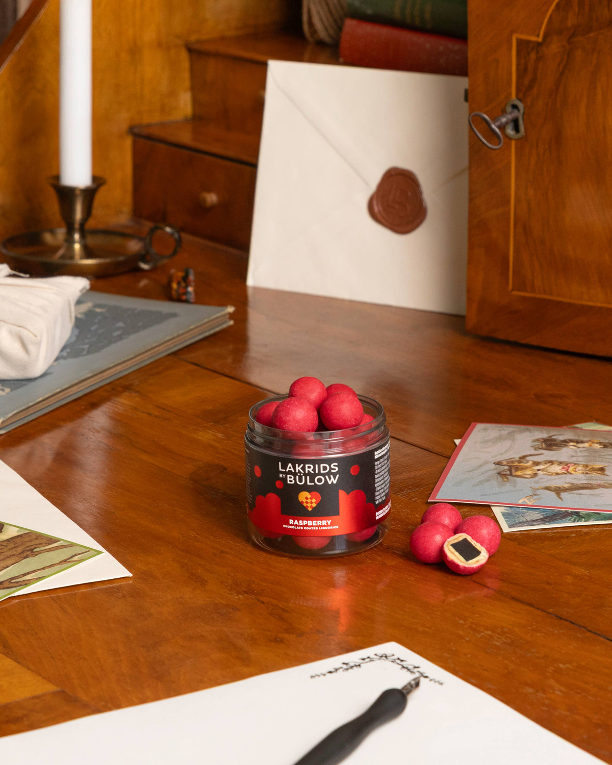 Limited Edition CRISPY RASPBERRY | Chocolate Coated Licorice: Small