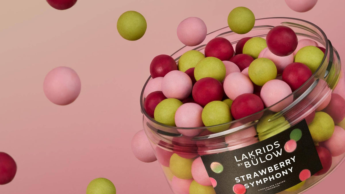 NEW LARGE MIXED jar  |  CELEBRATION: Strawberry Symphony