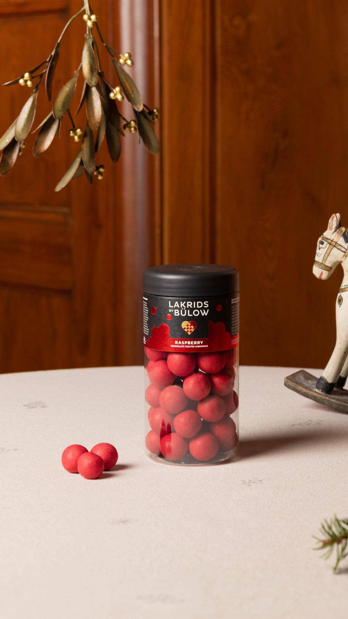 Limited Edition CRISPY RASPBERRY | Chocolate Coated Licorice: Small